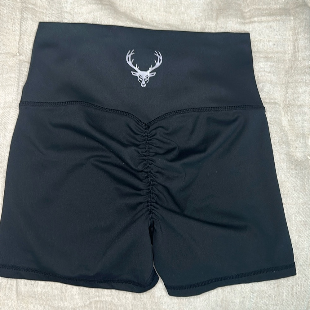 Bucked Up black short